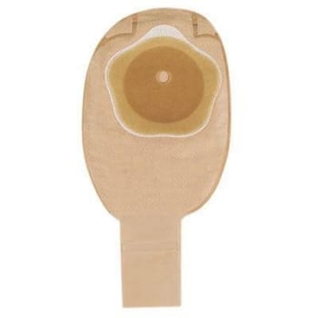 Flexima, 1-dels ileostomipose, Roll'up udløb, Midi, beige, Ø 40 mm
