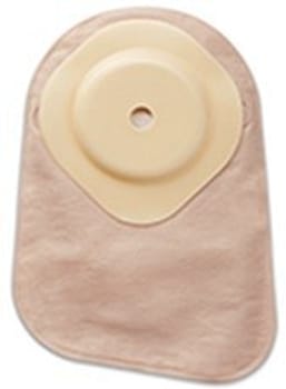 Moderma Flex SoftFlex konveks, 1-dels colostomipose, Soft, Maxi, vindue, beige, 25 mm