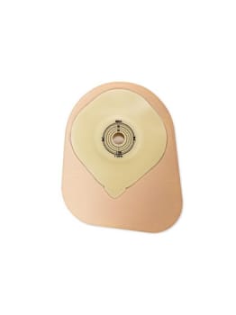Moderma Flex CeraPlus konveks, 1-dels colostomipose, Midi, vindue, beige, Ø 15-51 mm