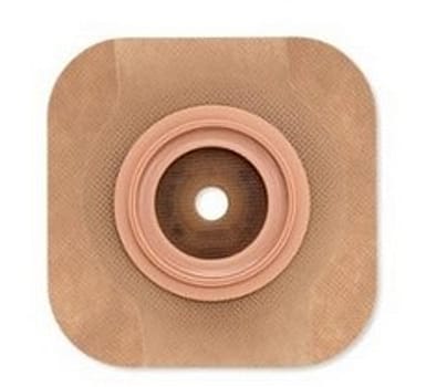 Conform 2 CeraPlus konveks, basisplade med klæbekant, 25mm hul, løftbar flange, 45 mm ring