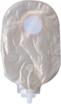 Conform 2, 2-dels urostomipose, Midi, klar, 45 mm ring