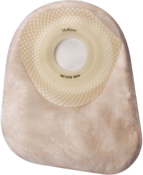 Moderma Flex SoftFlex, 1-dels colostomipose, Midi, beige, Ø 45 mm