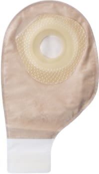 Moderma Flex, 1-dels ileopose, Midi, Lock'n Roll udløb, beige, Ø 35 mm