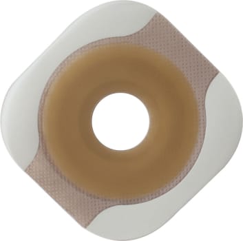 Conform 2 FlexWear, basisplade med klæbekant, 29mm hul, løftbar flange, 45 mm ring