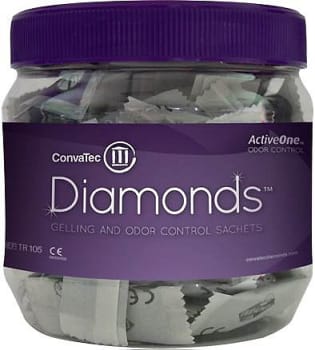 Diamonds, Gelpose med gas-/lugtfjerner