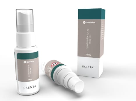 Esenta, hudbeskyttelse uden alkohol, spray, 28 ml