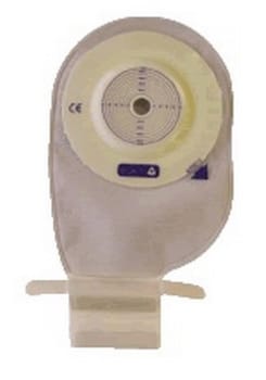 Eakin Pelican convex, 1-dels ileostomipose, Maxi, vindue, beige, Ø 12-40 mm