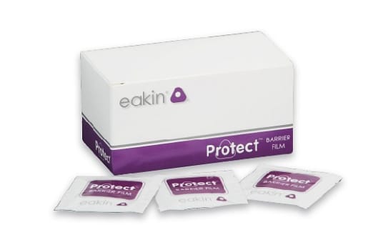 Eakin Protect, hudbeskyttelse uden alkohol, serviet