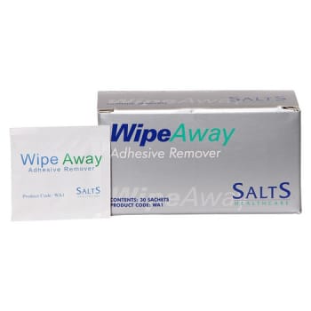 WipeAway, klæbefjerner uden alkohol, serviet