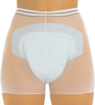 MoliPants 2000, fikseringstrusse, finmasket,liv/hoftemål 140-180cm, xx-large