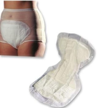 Absorin Comfort Sanette, anatomisk formet ble, dag, turkis, 69 cm