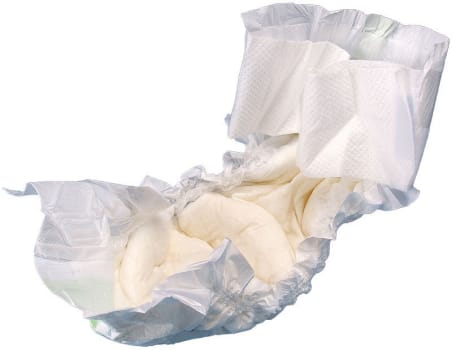 TENA Flex, bælteble super, grøn, livvidde 105-155 cm, 1155 ml, x-large