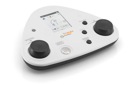 Inventis, audiometer komplet med høretelefoner