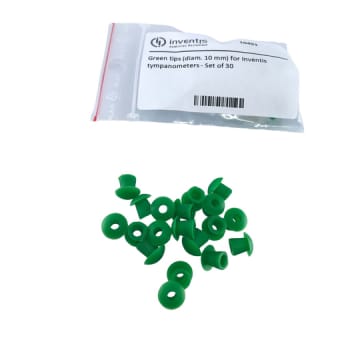 Inventis, øreprop, paddehat, grøn, Timpani tympanometer, Ø 10 mm