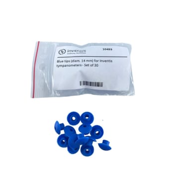 Inventis, øreprop, paddehat, blå, Timpani tympanometer, Ø 14 mm