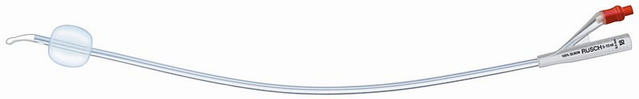 Rüsch Brillant, ballonkateter, 41cm, silikone, Tiemann, 10ml, st, ch 24