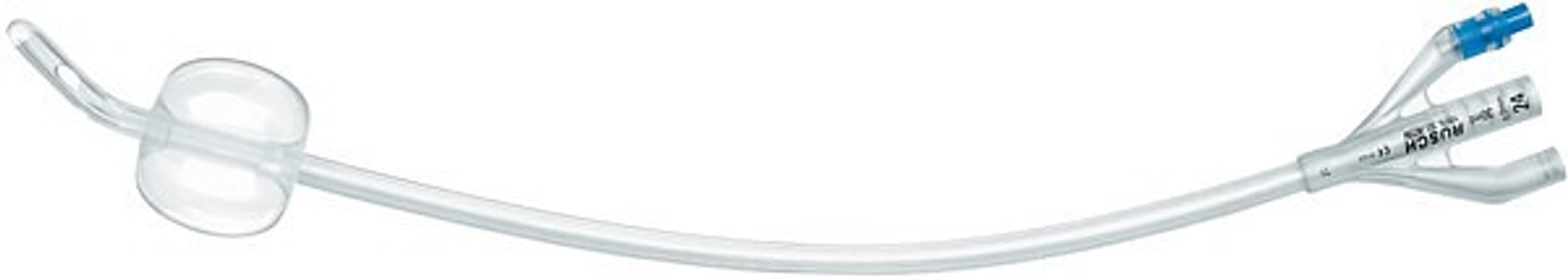 Rüsch Brillant, 3-vejs ballonkat, silikone, Mercier, 20ml, steril, ch 18