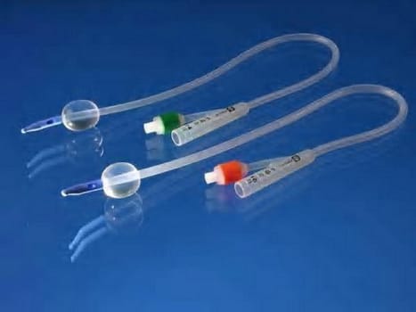 Fortune integreret ballon, Tiemann kateter, 5/10ml, 42 cm, silikone, st., ch 16