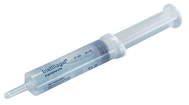 Instillagel, bedøvende og desinficerende kat.gel, HF, steril, 11 ml