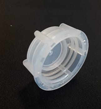 Mediq, låg til 100 ml flaske, 23mm Ø