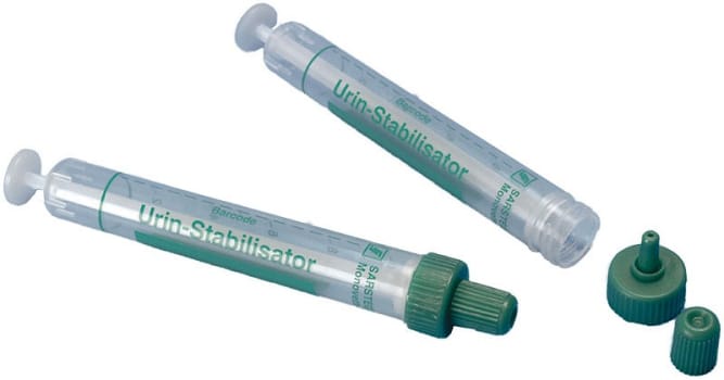 Urintest, Urin Monovette Grøn m/stabilisator (borsyre), 10 ml