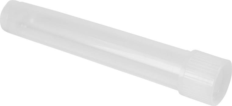 Prøveglas, urinprøveglas m. skruelåg og flad bund, 13 ml