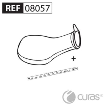 Curas, urinkolbe, pulp, 1000 ml, rund, 1000 ml