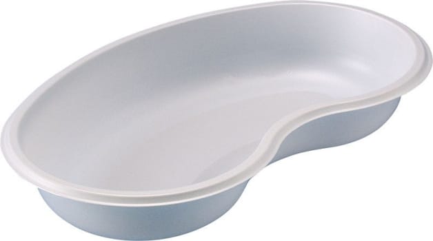 USON, pusbækken, hvid plast, PP, autoklaverbar