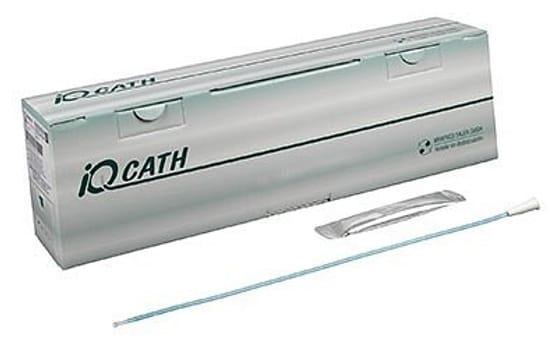 IQ, Nelatonkateter med vand, pht fri, 43 cm, steril, ch 10