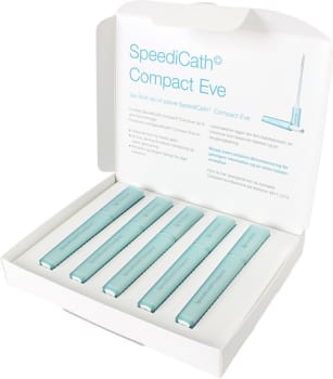 SpeediCath Compact Eve, kvindekateter, 8,3 cm, steril, PVC-fri, ch 10