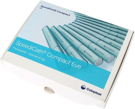 SpeediCath Compact Eve, kvindekateter, 8,3 cm, steril, PVC-fri, ch 12