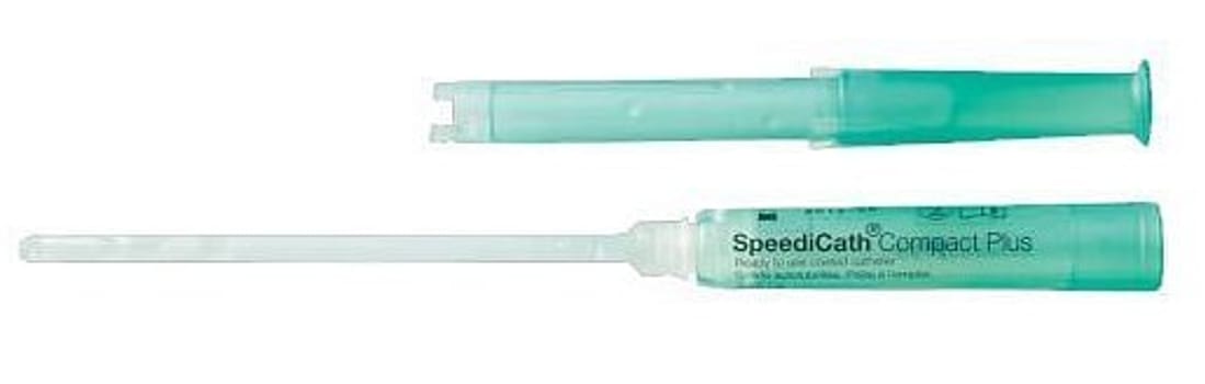 SpeediCath Compact Plus, kvindekateter 9 cm, steril, PVC-fri, ch 12