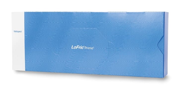 LoFric Primo POBE, PVC-fri, Nelatonkateter 40cm, med vand, steril, ch 8