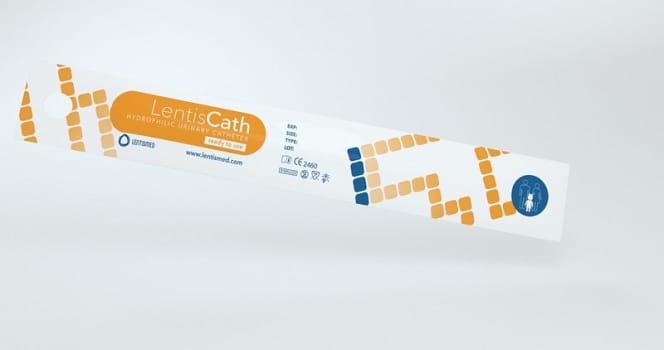 LentisCath, børnekateter, hydrofil coated, 20 cm, steril, ch 8