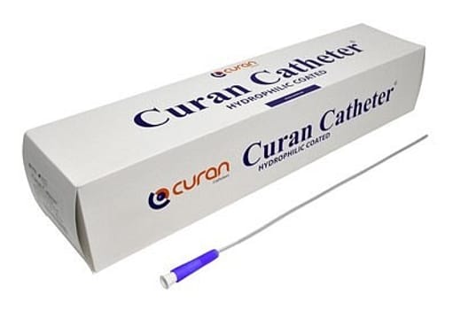 Curan, kvindekateter 15/18 cm, DEHP-fri, steril, ch 8