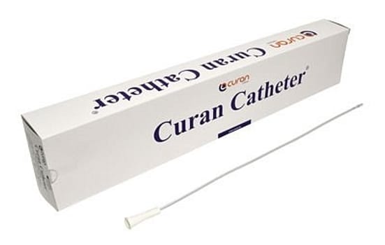 Curan hydrofilcoated, Nelatonkateter, 40 cm, DEHP-fri, steril, ch 8