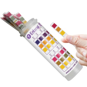 GBUK, pH indikatorstrimmel