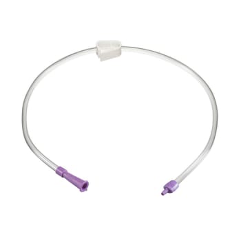 MediLime, forlængerslange bolus tragt, lige, 30 cm