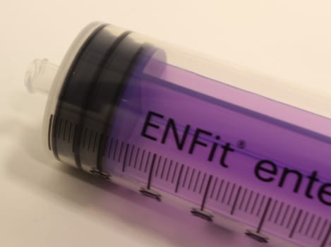 Medicina, sprøjte, enteral ENFit, engangs, st., 100 ml