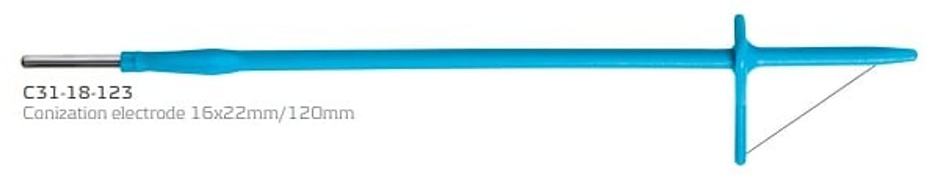 Cimpax, Sejl elektrode til biopsi, engangs, steril, 16 x 22mm, 120 mm