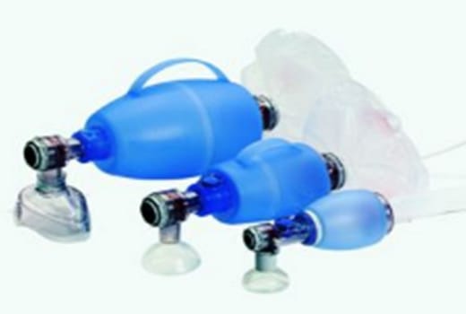 Ambu, silicone resuscitator, m. reservoir og maske str.0, spædbørn PLUS