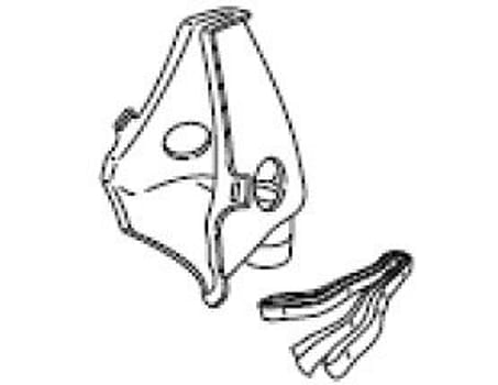 Omron, maske, voksen, SEBS, (PVC-fri) til forstøver