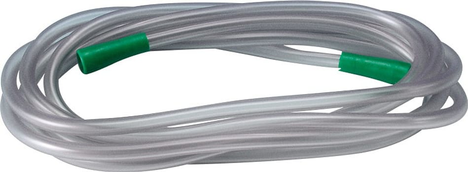 Pennine Sugeslange, ch 26, med 2 grønne tragte, 3,5 m, steril, 6 mm x 9 mm