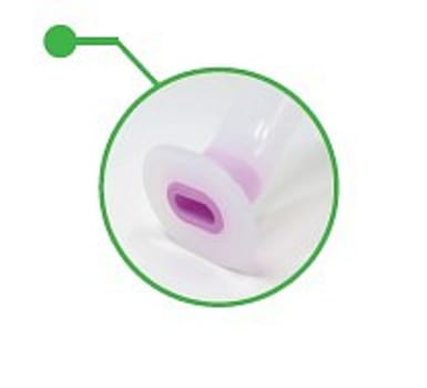 Pennine Guedel, Tungeholder, pink, 40 mm, steril, nr 00