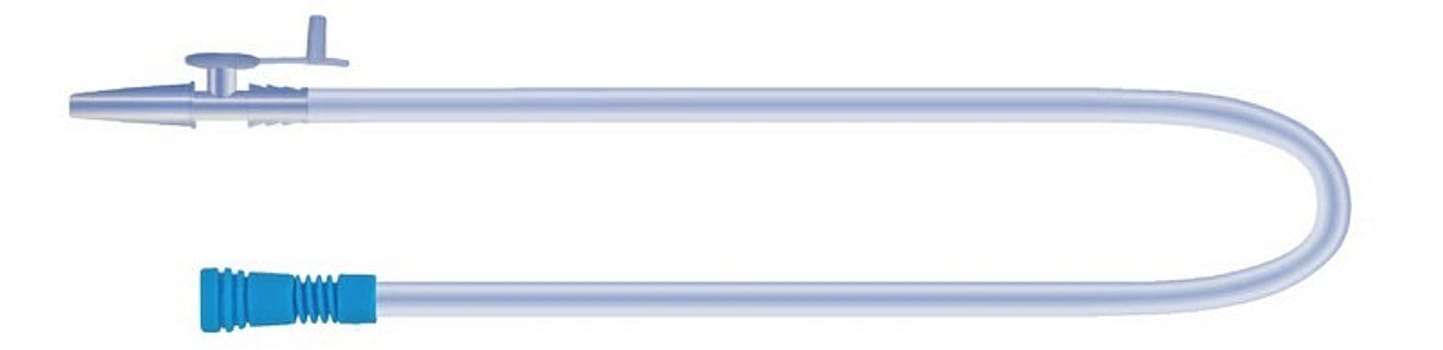 Extrudan, sugeslange stor fingertip uni. tragt ch 25 usteril, 180 cm