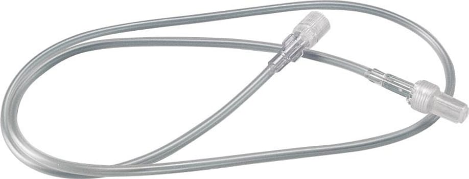 Forlængerslange, 75 cm, L/L, han/hun, PVC, steril