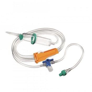BRAUN, Intrafix Safeset Infusionssæt m.3-vejshane, steril, 220 cm