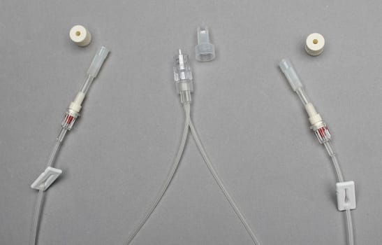 TIVA sæt, dobbelt TIVA, minibore, m/ensretterventil, 200 cm