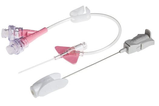 BD Nexiva, IV katetersystem, 2Q-syte, pink, steril, 20G x 32 mm