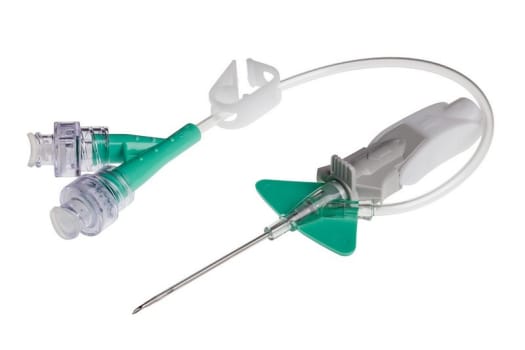BD Nexiva, IV katetersystem, 2Q-syte, grøn, steril, 18G x 32 mm